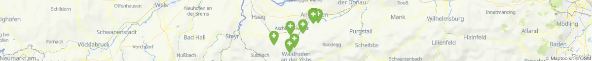 Map view for Pharmacies emergency services nearby Oed-Oehling (Amstetten, Niederösterreich)